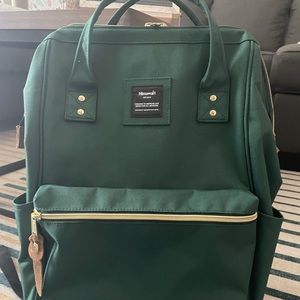 Himawari Travel School Backpack Dark Green